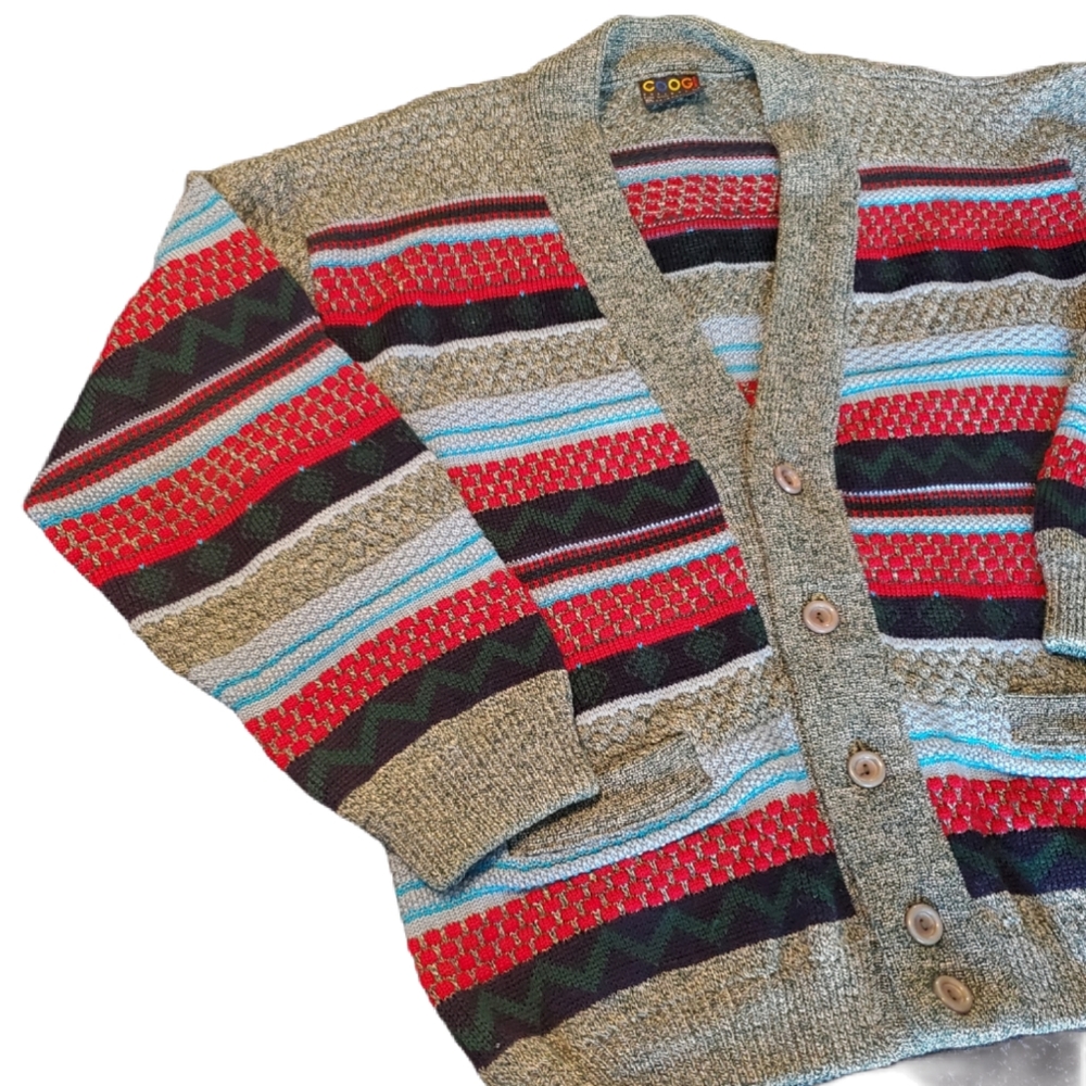 Vintage COOGI Cardigan Sweater